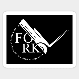 Fork Lift NERV Parody Sticker